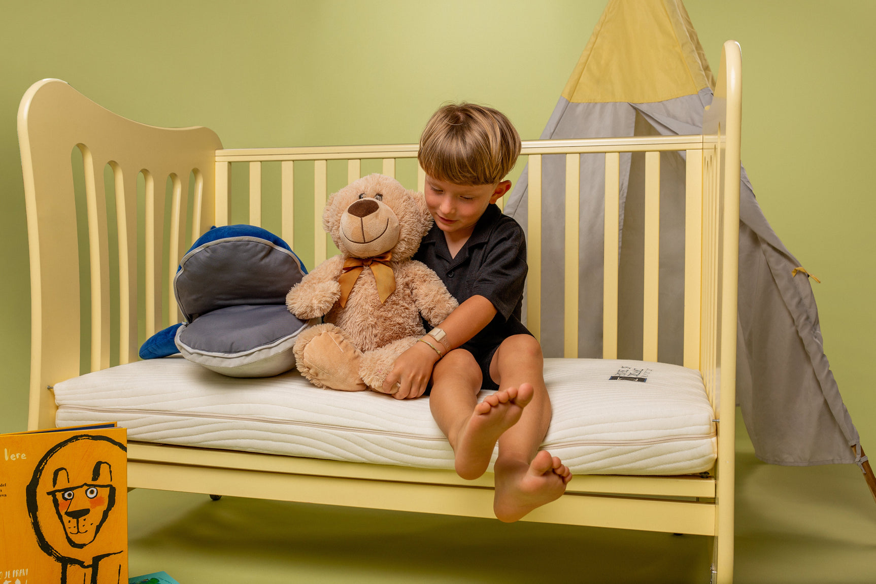 House Of Dreamz - Kinder Bio-Baumwollmatratze 1 - 8 Jahre - House Of Dreamz